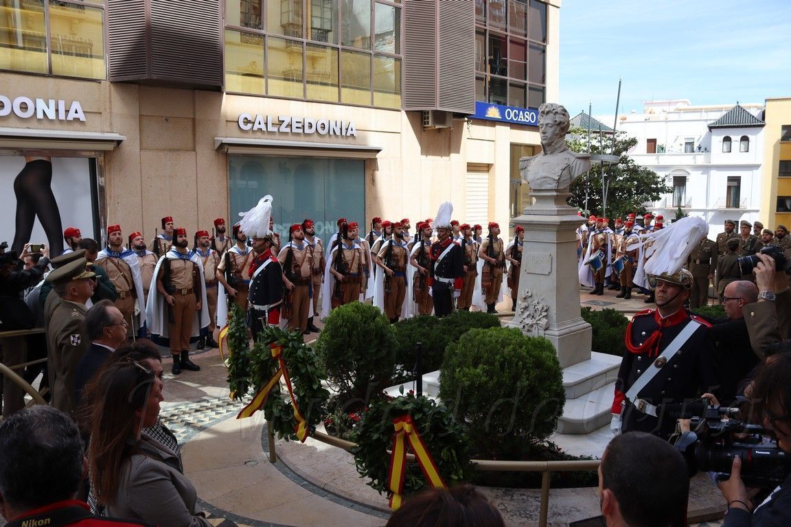 Homenaje al teniente Jacinto Ruiz Mendoza, un héroe venerado en Ceuta