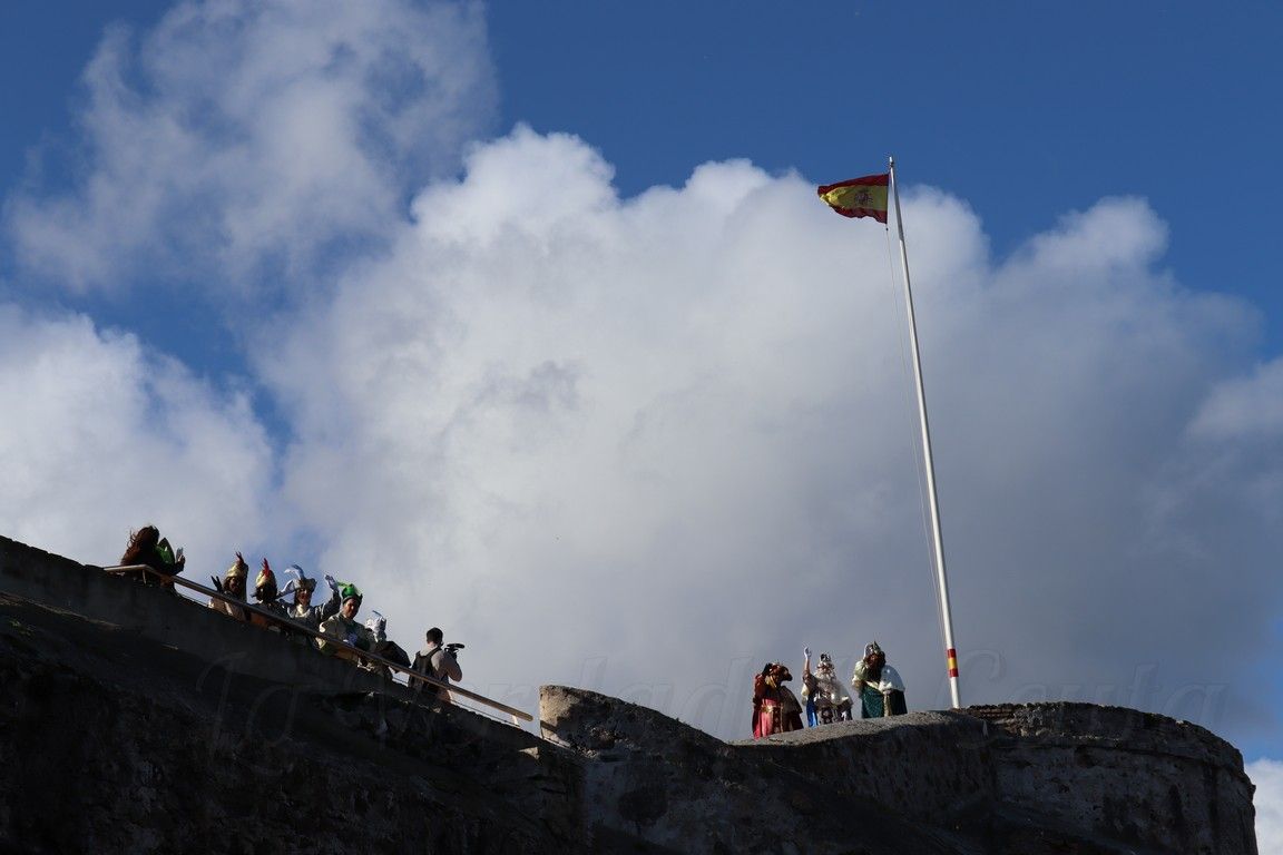 Los Reyes Magos ya están en Ceuta
