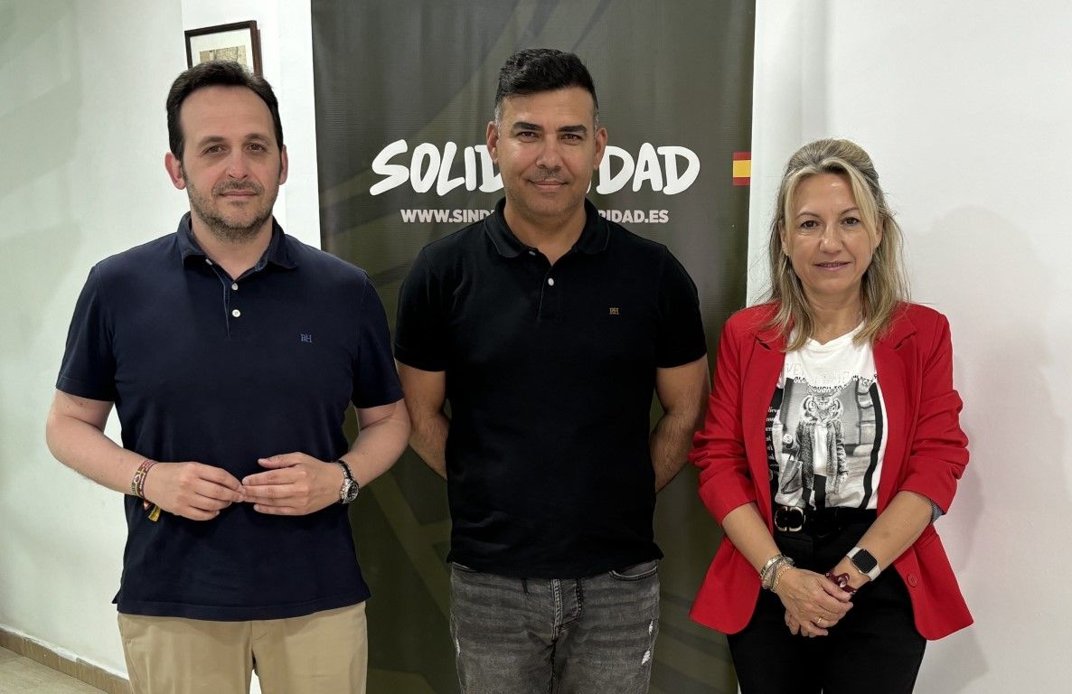 Solidaridad nombra a Juan de Dios Carmona como nuevo responsable de la sección sindical en Trace