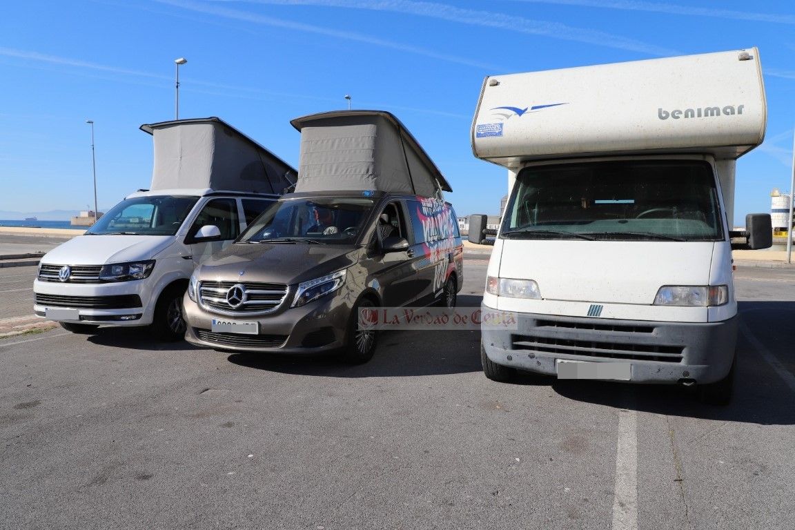 El Ceuta Camper Club valora que haya una zona de aparcamientos para autocaravanas