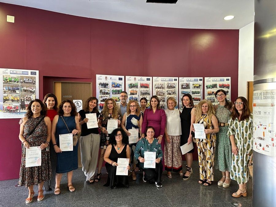 Entrega de Certificados en Curso de Prevención de Adicciones a Profesionales de la Construcción y Programa EQUAL