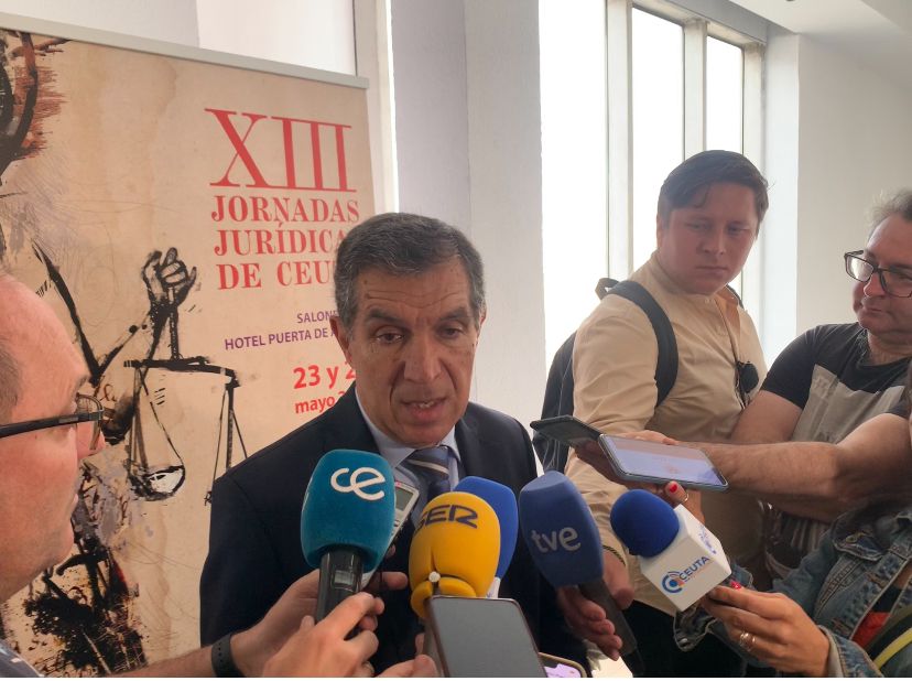 Lorenzo del Río: “creo que no voy a ver que la justicia de Ceuta esté en una sola sede”