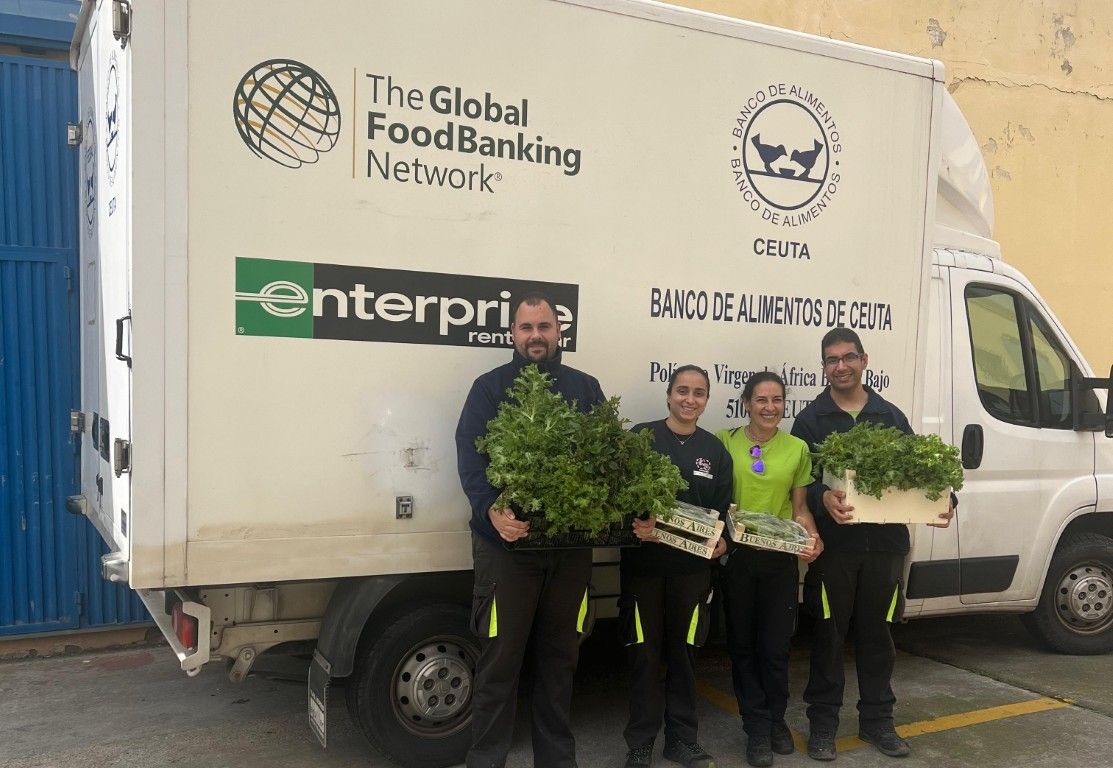 El Proyecto Tándem Huertos Urbanos inicia sus primeras donaciones de hortalizas al Banco de Alimentos