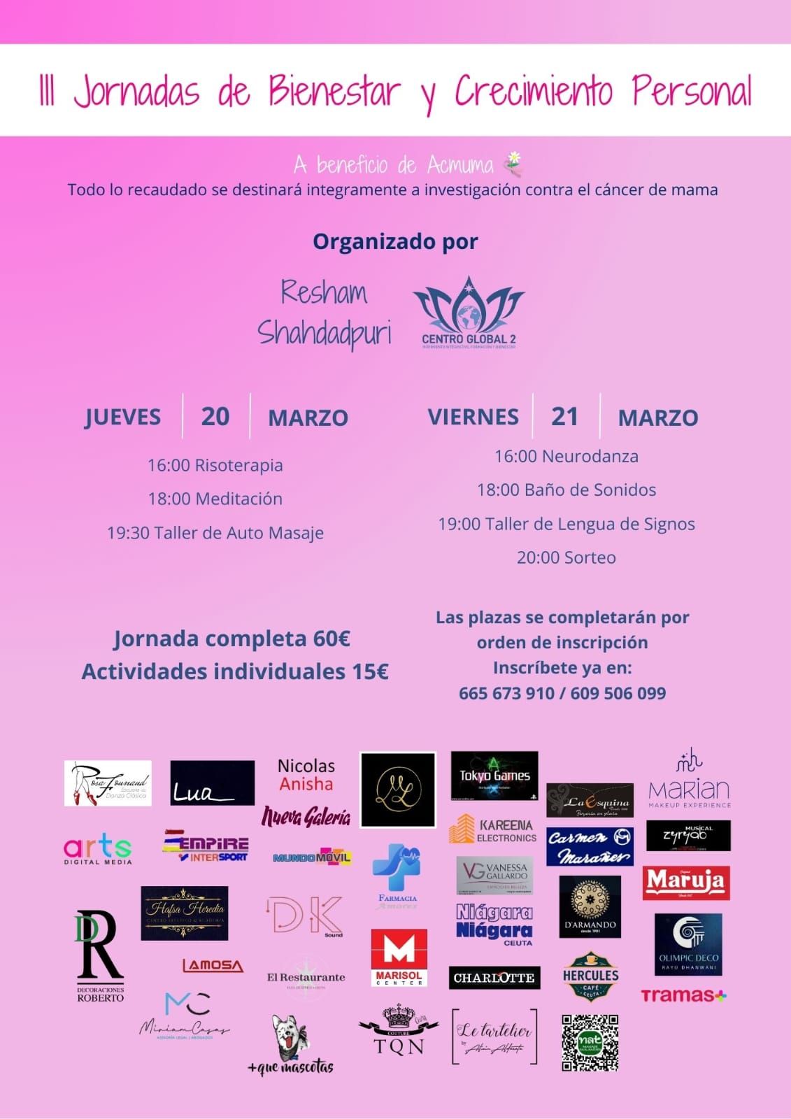 Global2 organiza la 3ª edición de sus Jornadas de Bienestar y Crecimiento Personal