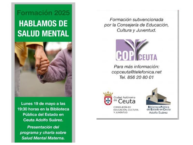 El Colegio Oficial de la Psicología de Ceuta presenta un programa formativo pionero para mejorar la salud mental en la comunidad educativa