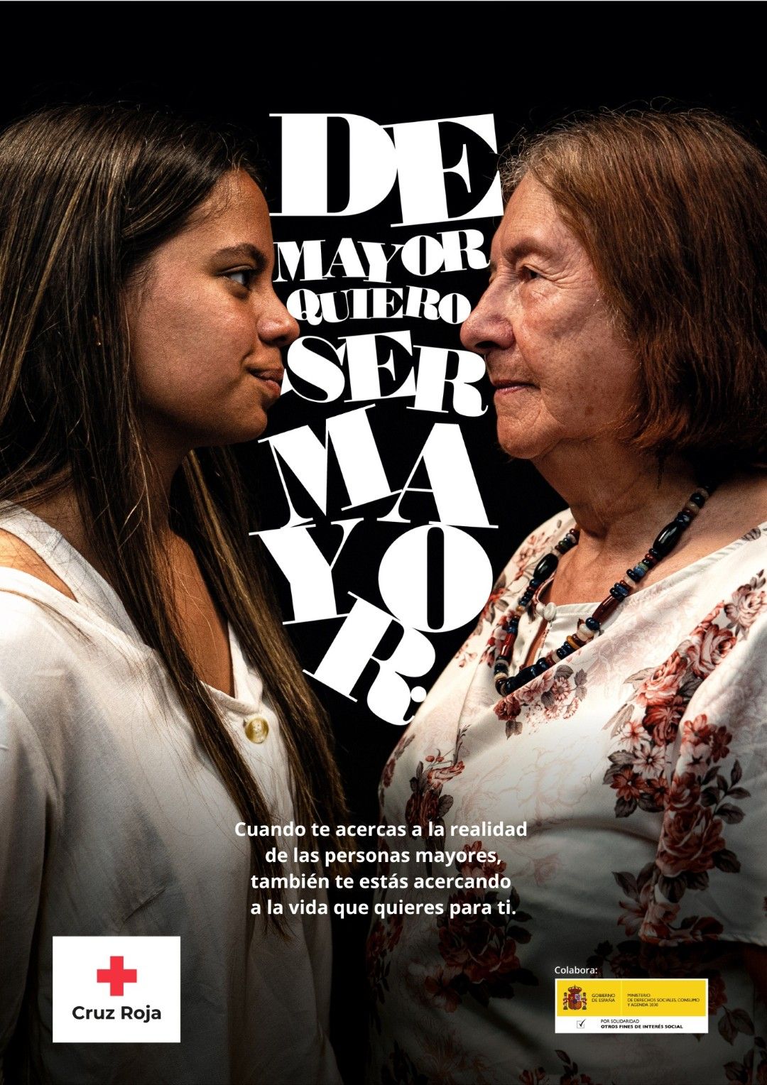 La Cruz Roja lanza la campaña “De mayor quiero ser mayor” como reconocimiento a la justicia intergeneracional