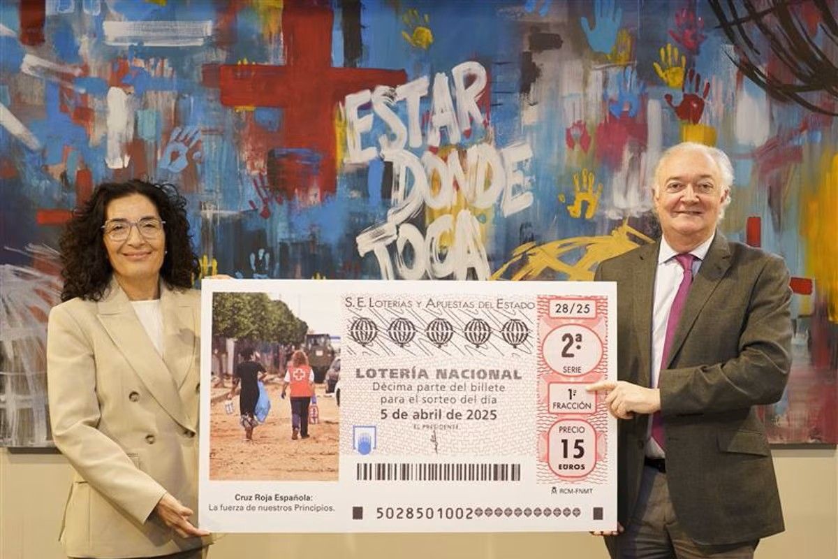 Loterías colabora con Cruz Roja para ayudar a personas en situación de vulnerabilidad