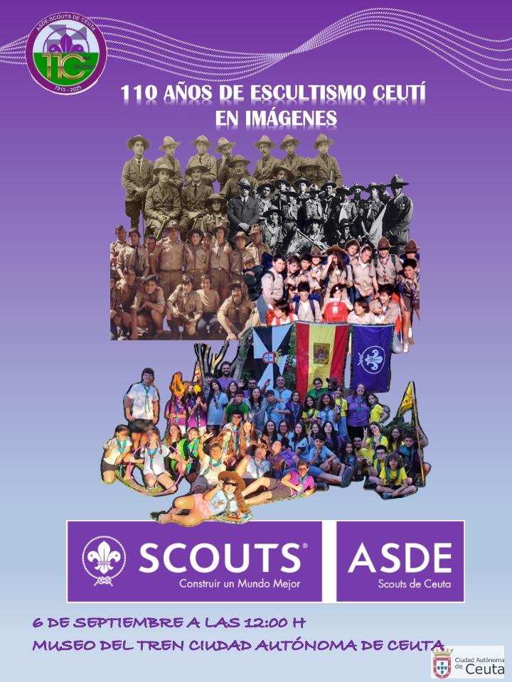 Los Scouts de Ceuta muestran sus 110 años de historia en imágenes