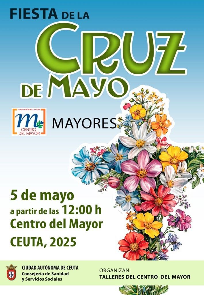 El Centro del Mayor volverá a celebrar la fiesta de la Cruz de Mayo