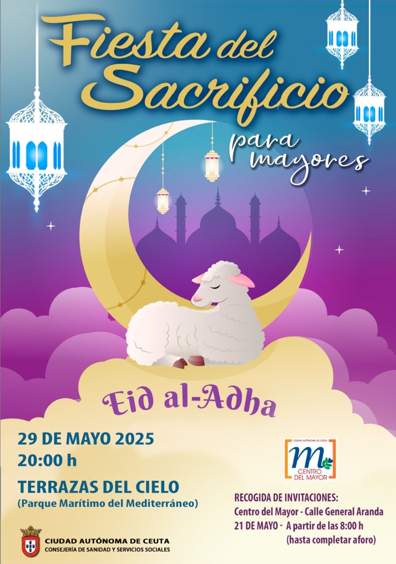 Servicios Sociales organiza un evento para nuestros mayores por la Fiesta del Sacrificio