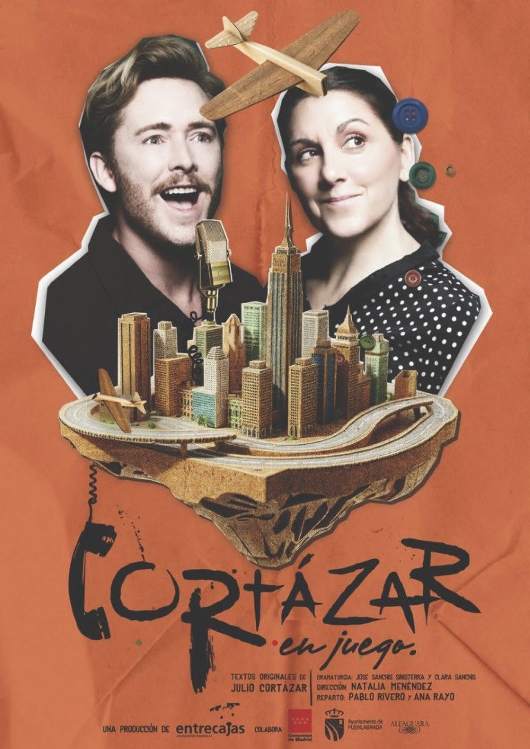 El próximo 12 de febrero llegará al Revellín la obra teatral “Cortázar en juego”