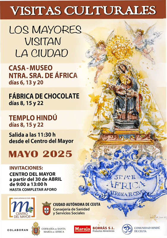 El Centro del Mayor organiza visitas culturales para 300 usuarios en mayo