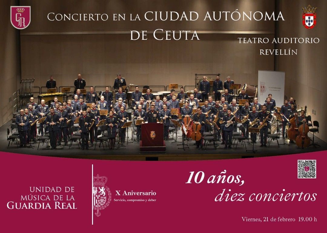 Comienza el reparto de invitaciones para el concierto de la Unidad de Música de la Guardia Real
