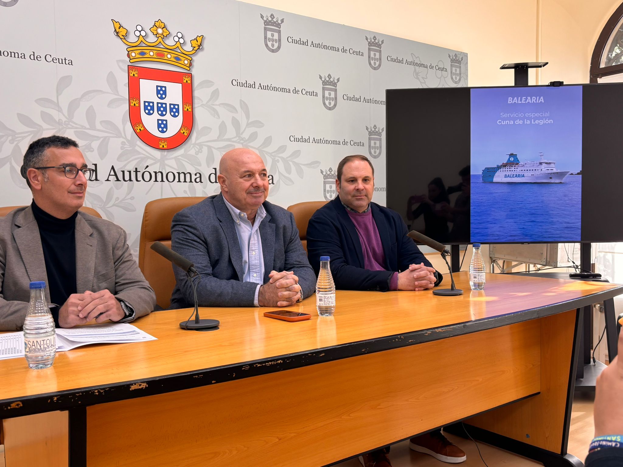 Ceuta fleta un crucero para alojar a 860 participantes de ‘La Cuna de la Legión’ y reforzar el impacto económico de la prueba