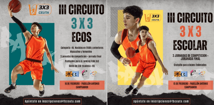 Este fin de semana se celebra la primera jornada de los circuitos 3x3 Grupo ECOS y escolar para grupos federados