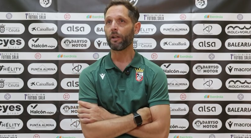Taconi admite los errores del Ceuta Femenino tras la derrota ante el Alcorcón: “Ha sido un mal partido por nuestra parte”
