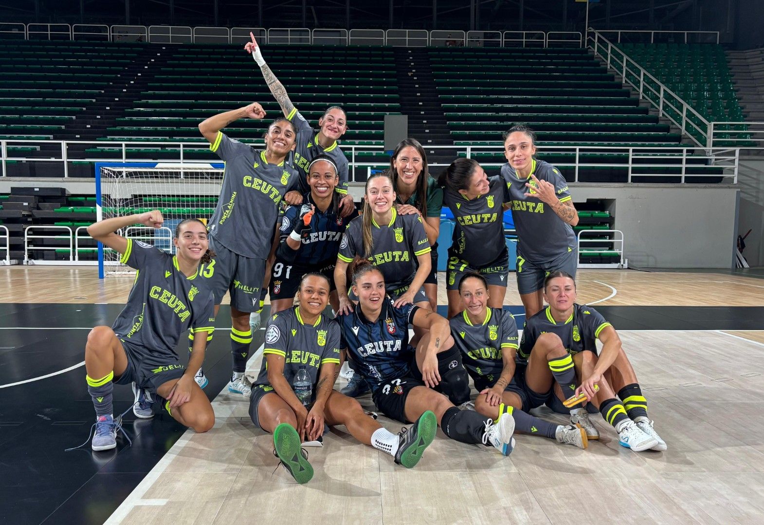 La AD Ceuta Femenina olvida lo ocurrido en la liga y pasa por encima del CD Colegio San José (1-7)