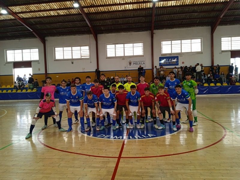 El CD Puerto vuelve a empatar esta vez frente al Melilla Peña Real Madrid (5-5)