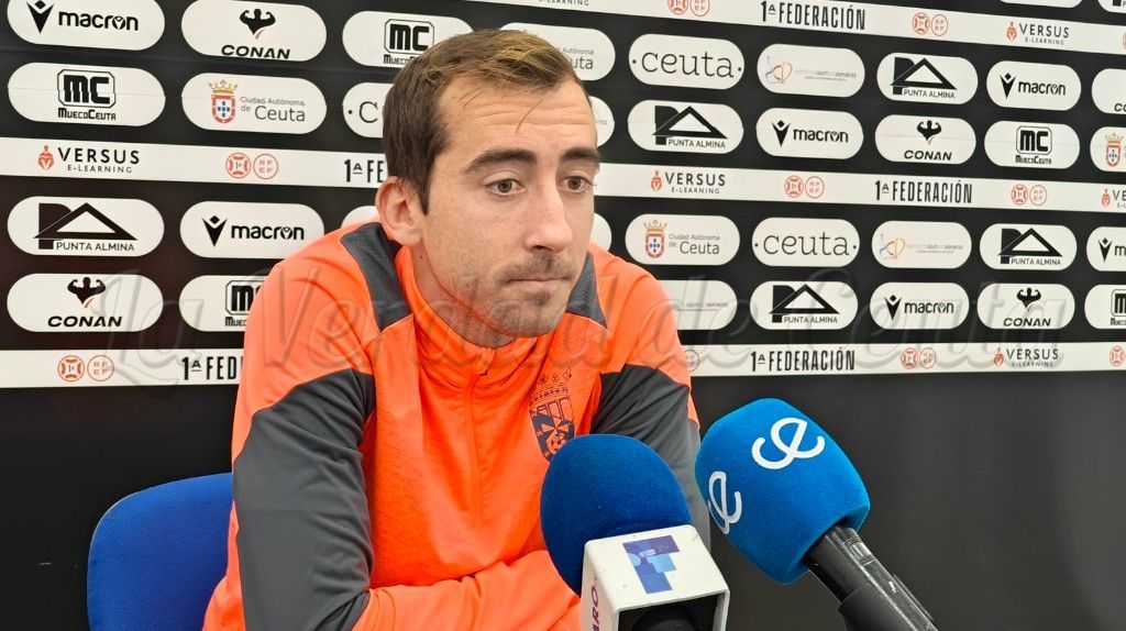 Rubén Díez: “sólo pensamos en lograr los tres puntos para seguir con la racha que tenemos”
