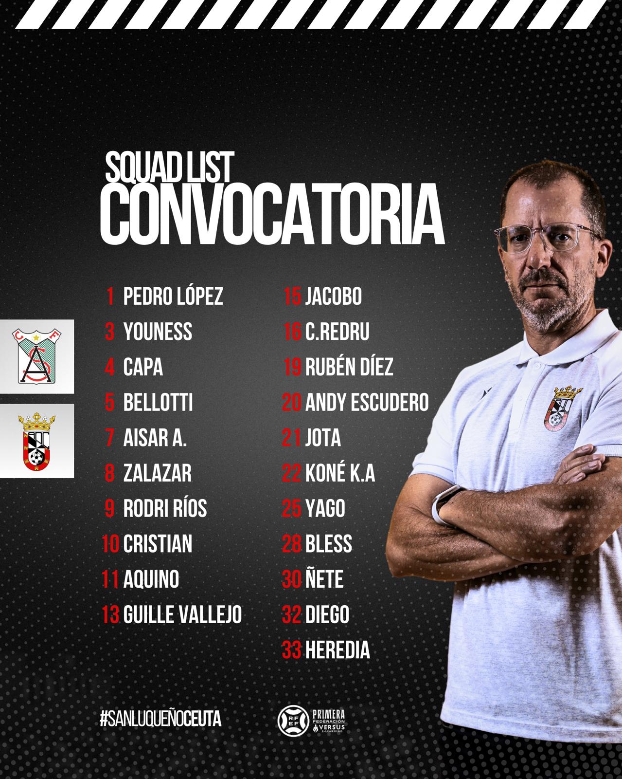 Convocatoria Sanluqueno