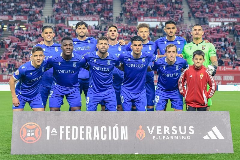 La AD Ceuta FC logra un punto importante en la Nueva Condomina (1-1)