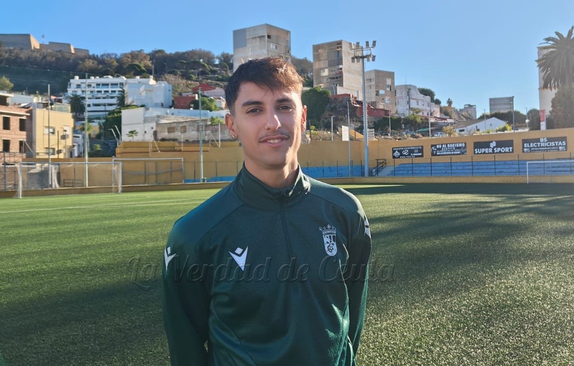 Abraham Bueno confía en la tercera victoria consecutiva del Ceuta “B” y destaca la competitividad del equipo