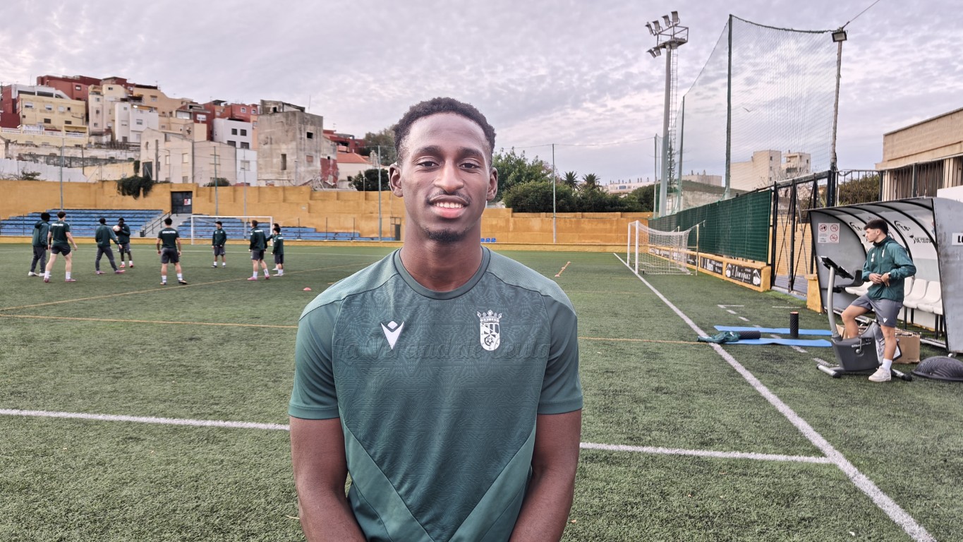 Armengol, jugador de la AD Ceuta B: "sé que voy a marcar y vamos a acabar muy bien la temporada"