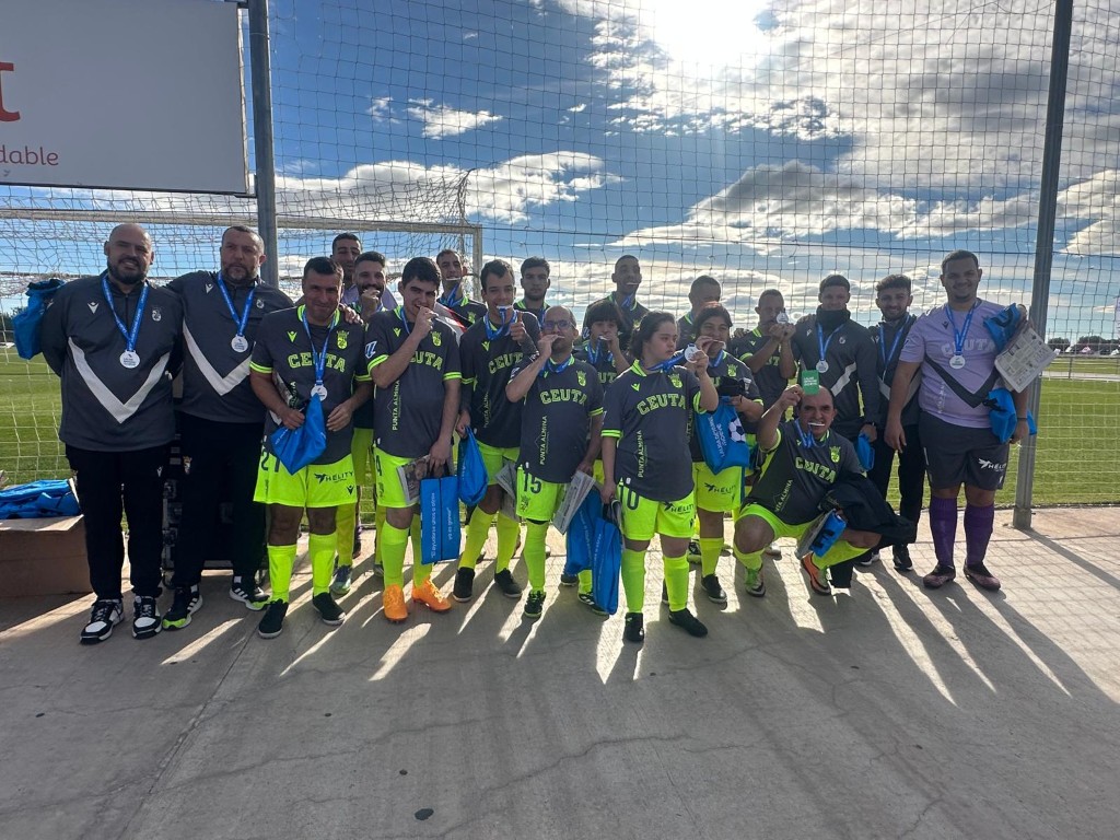 El Equipo Genuine de la AD Ceuta FC finaliza con éxito la primera fase de la Liga Genuine en Tarragona