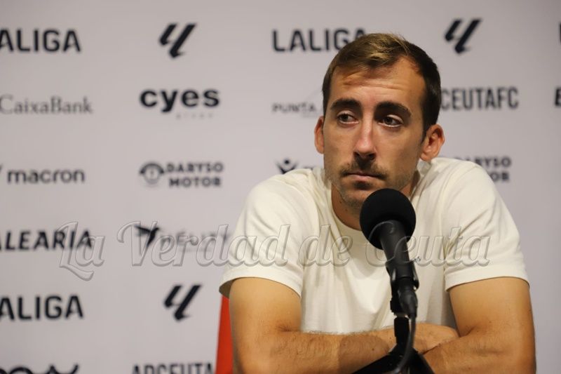 Rubén Díez se despide del Ceuta tras dos temporadas históricas