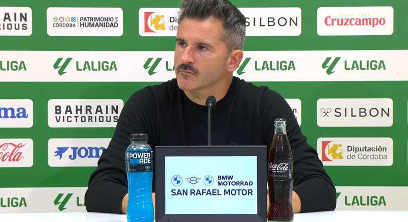 Iván Ania: “El Córdoba fue superior y supo aprovechar sus ocasiones”
