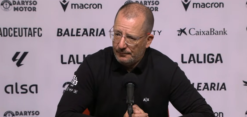 José Juan Romero, orgulloso del Ceuta tras el empate ante la UD Las Palmas: “Hemos merecido más”