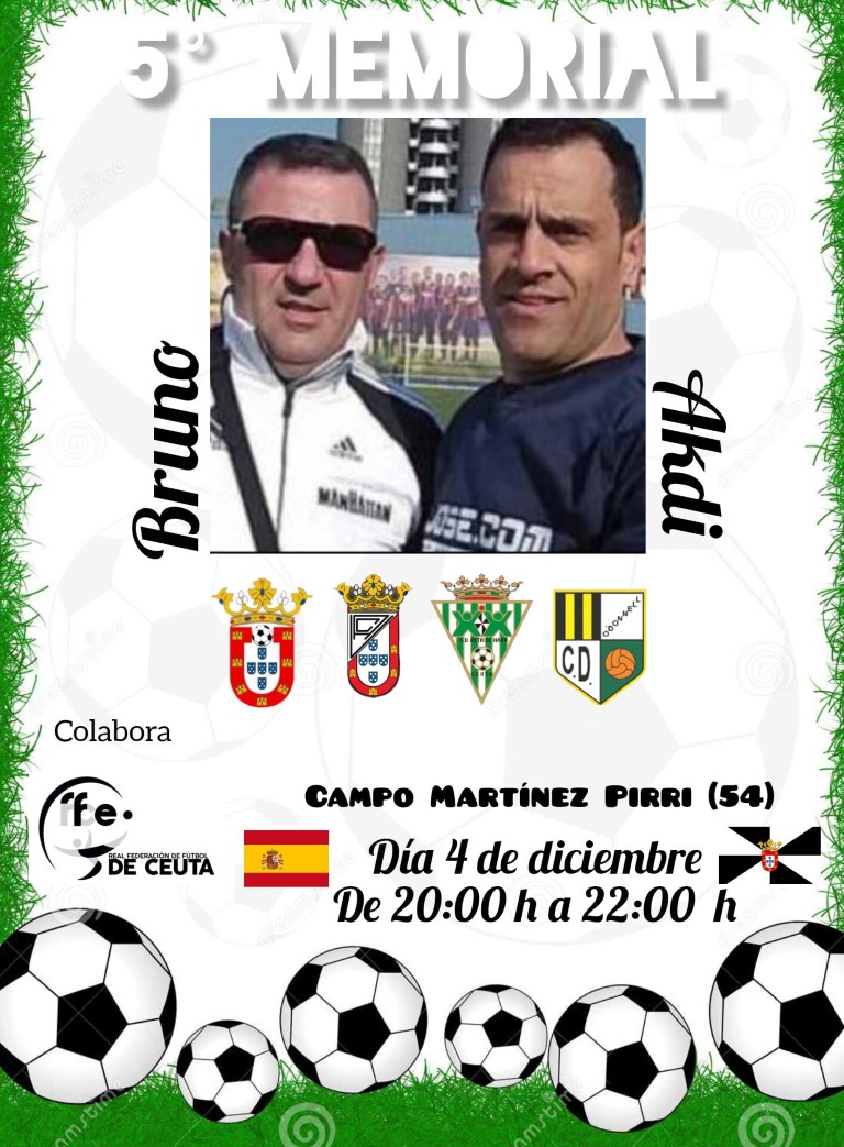 La Asociación de Veteranos de Fútbol organiza el “V Memorial Mariano Bruno-Mustafa Akdi”
