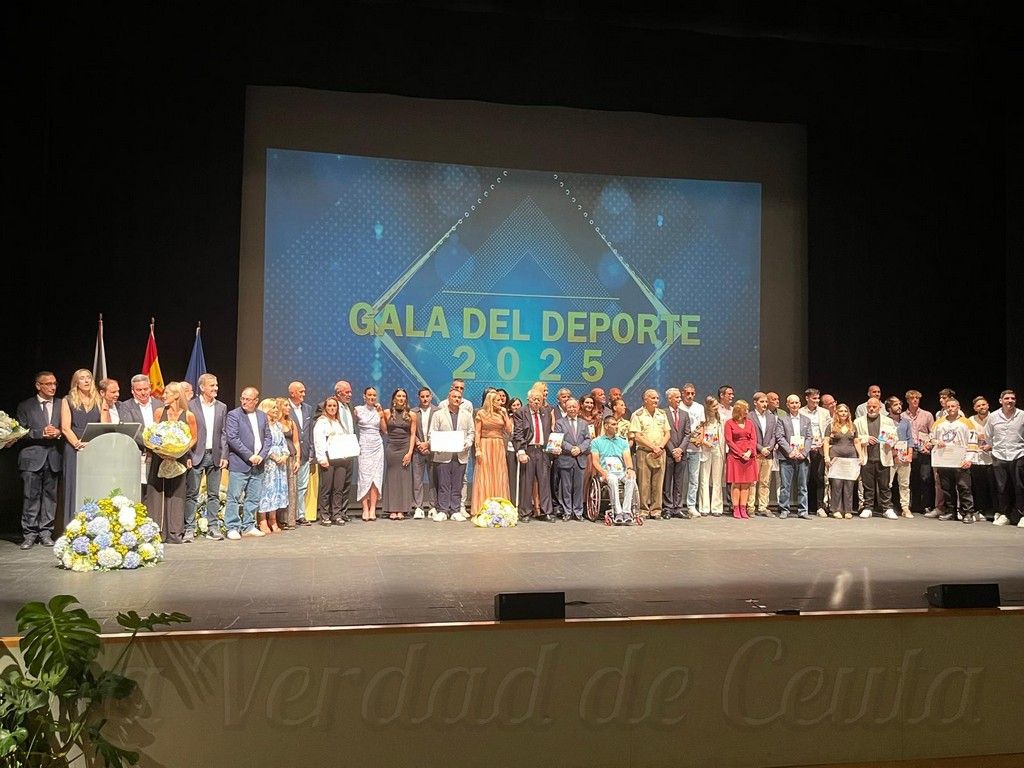 Los atletas Mohamed Abdeselam “Bily” y María Romero, grandes triunfadores de la “Gala del Deporte 2024”