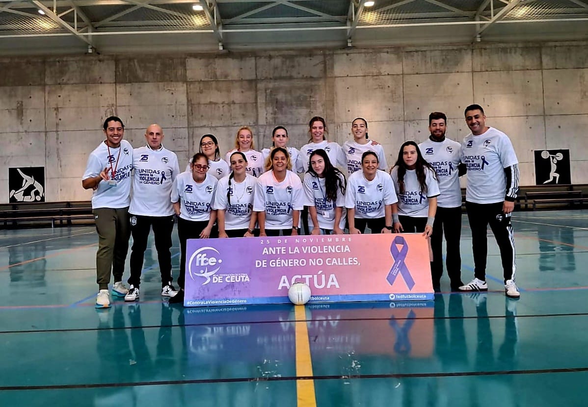 Fútbol y Unidad contra la Violencia de Género en el Centro Penitenciario de Ceuta