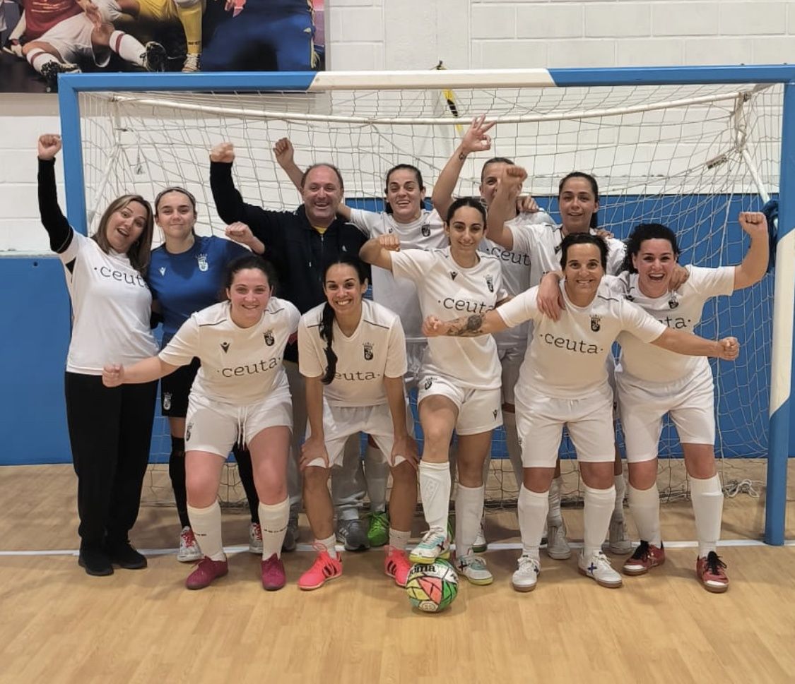 La AD Ceuta se proclama campeón de la liga femenino senior de fútbol sala