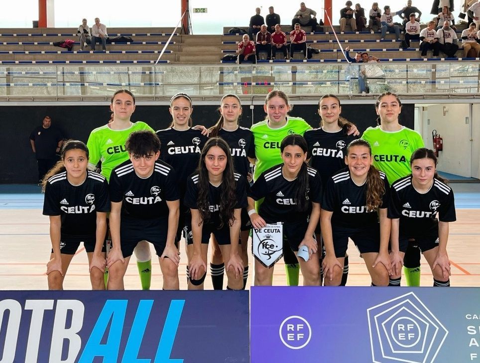 Ceuta empata con Murcia en la primera jornada del Campeonato de España sub’16 femenino de fútbol sala