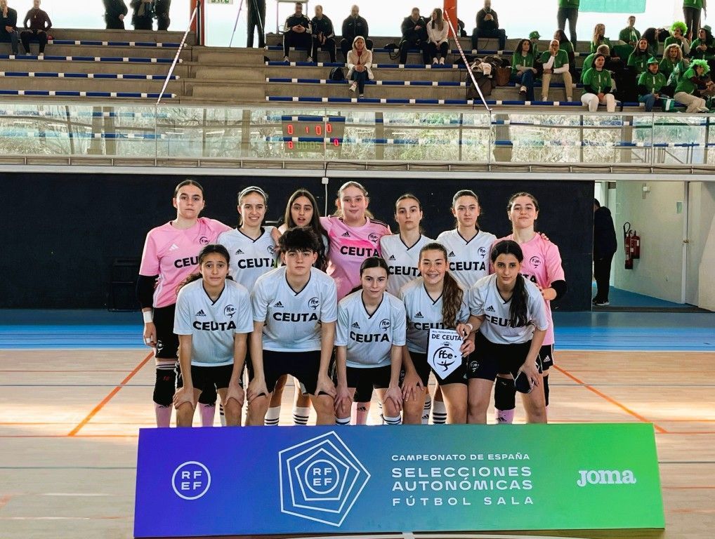 Ceuta se despide del Nacional sub’16 femenino siendo goleada por Andalucía y sin marcar un solo gol