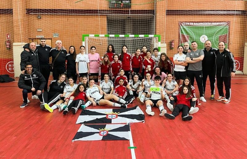 Aragón golea a la selección femenina de Ceuta tanto en alevines (5-0) como en infantiles (4-0)