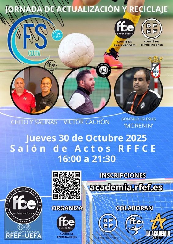 El comité de Entrenadores organiza una jornada de actualización de Fútbol Sala