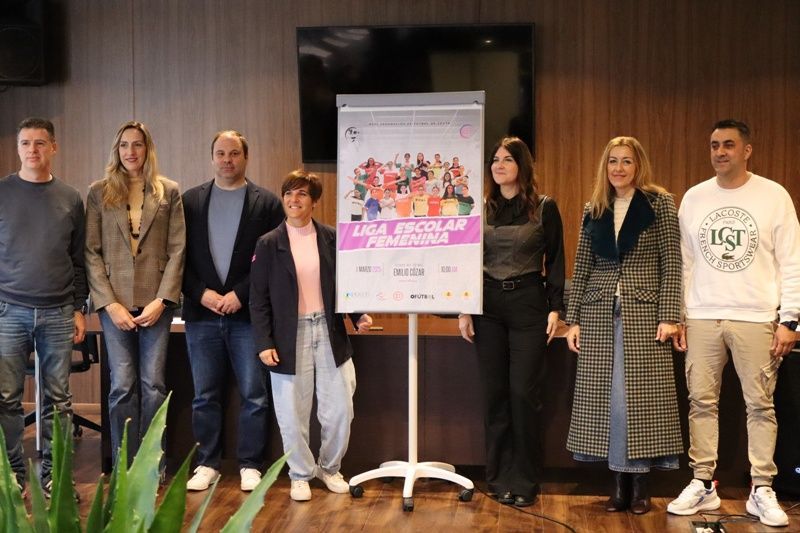 Presentada la 3ª edicición de la Liga Escolar Femenina, que arranca este sábado con la participación de 700 jugadoras    
