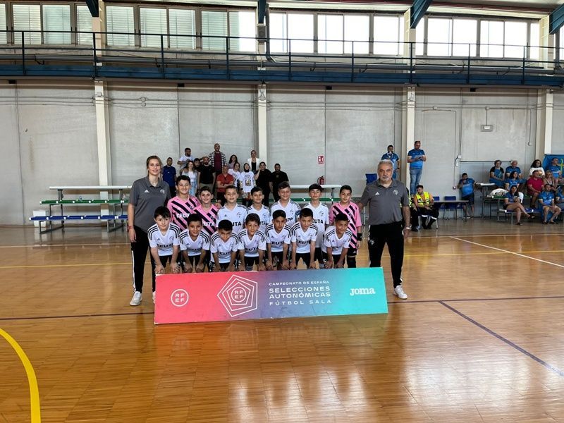 Ceuta se despide con dos goleadas del Campeonato de España en la categoría sub'10