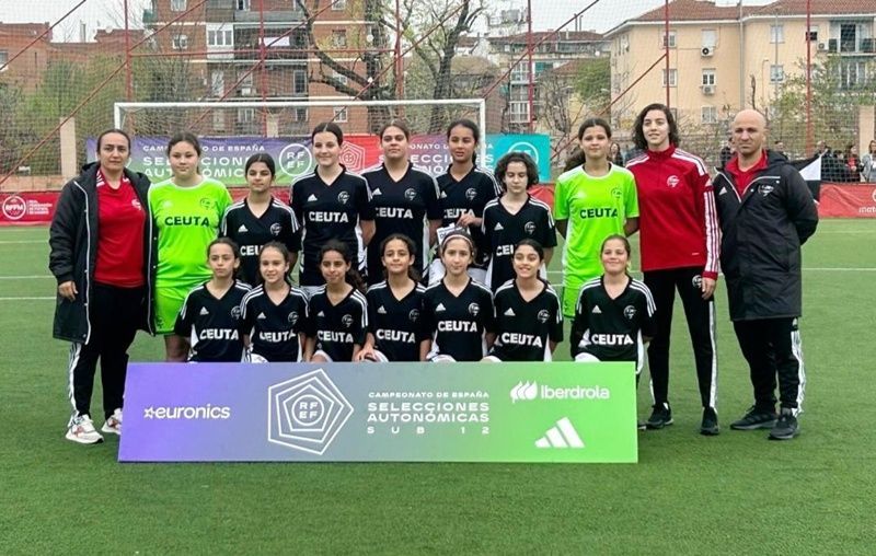 Ceuta se despide del Campeonato de España Sub-12 con derrotas ante Canarias