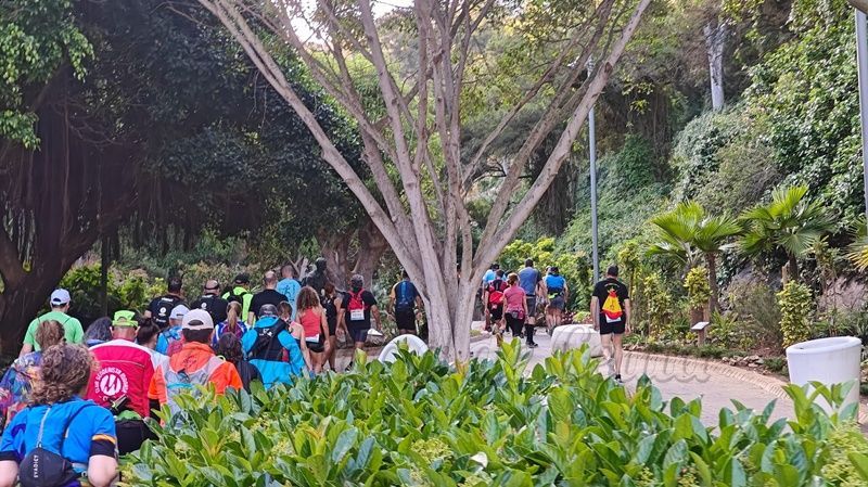 Éxito de participación en la XVIII edición de la caminata "Vuelta a Ceuta" en memoria de Auxi Jimeno