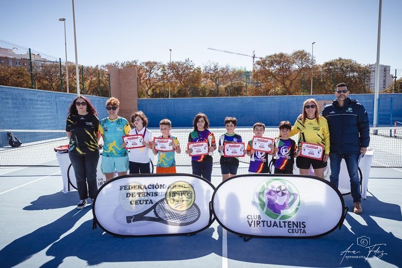 Finaliza el I Torneo 2025 del Club VirutalTenis Ceuta con la participación de medio centenar de tenistas