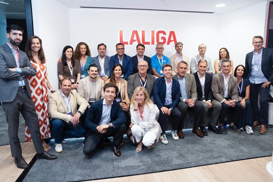 Sergio Aguilera asiste a la sesión de comunidades autónomas organizada por LaLiga