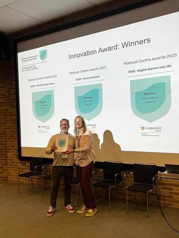 La Universidad de Cambridge premia a un centro examinador de Ceuta como el más innovador a nivel mundial