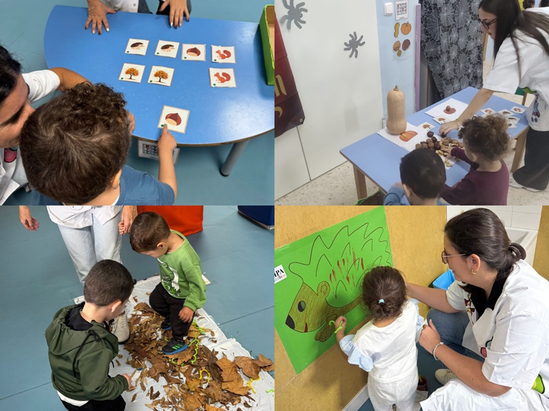 Fampa 4 Culturas celebra otra edición de su Patio Inclusivo dedicado al otoño