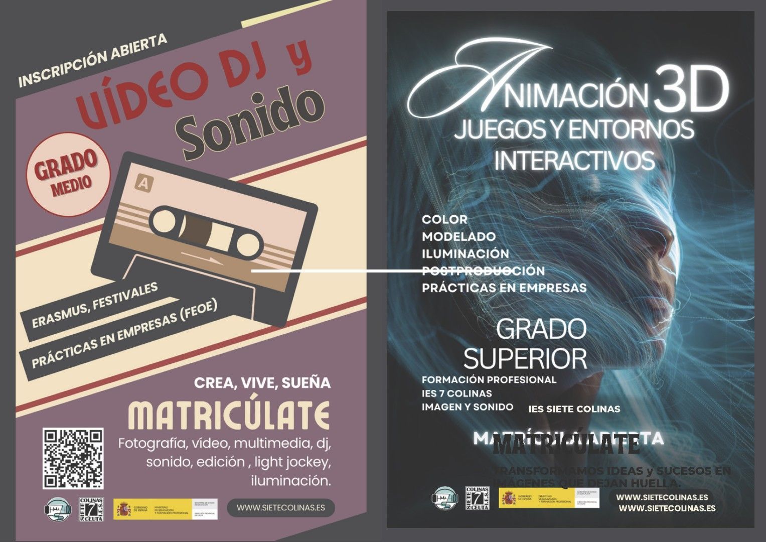 El IES Siete Colinas amplía su oferta formativa: Grado Superior en Animación 3D, Juegos y Entornos Interactivos