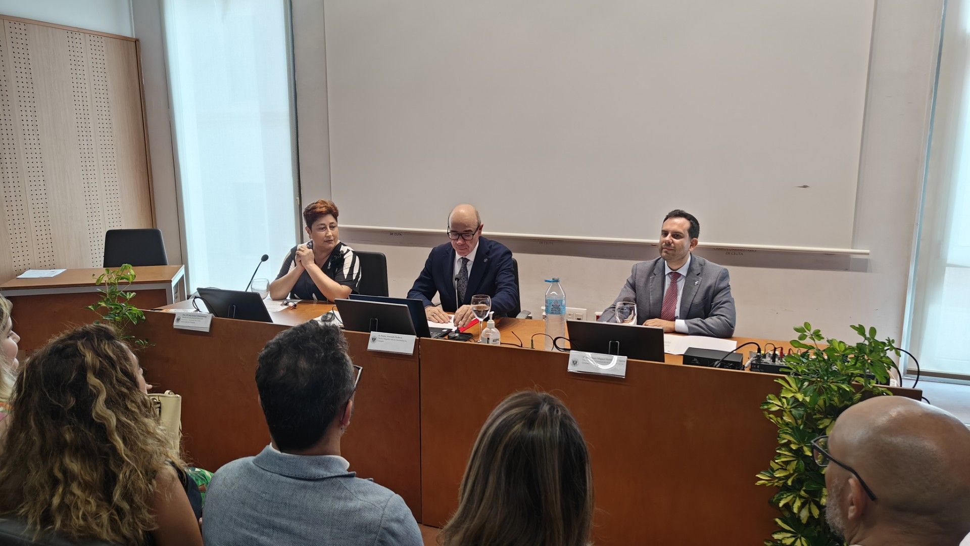 Ceuta celebra la toma de posesión de los decanos de las facultades de Ciencias de la Salud y Educación de la UGR