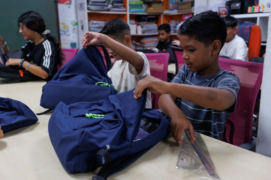 Más de 120 niños en situación de vulnerabilidad en Ceuta reciben apoyo socioeducativo de CaixaProinfancia
